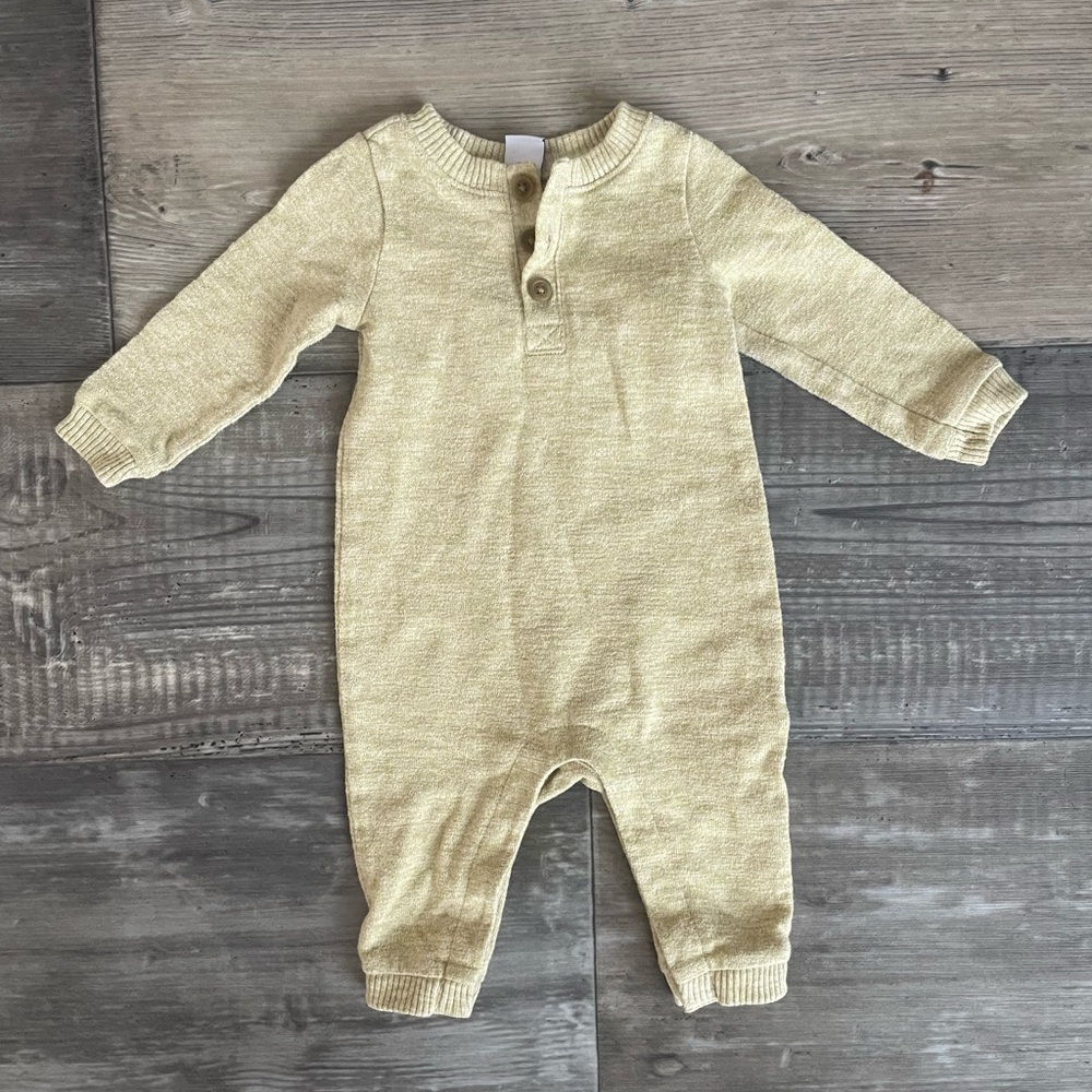 Green Old Navy Baby Onesie